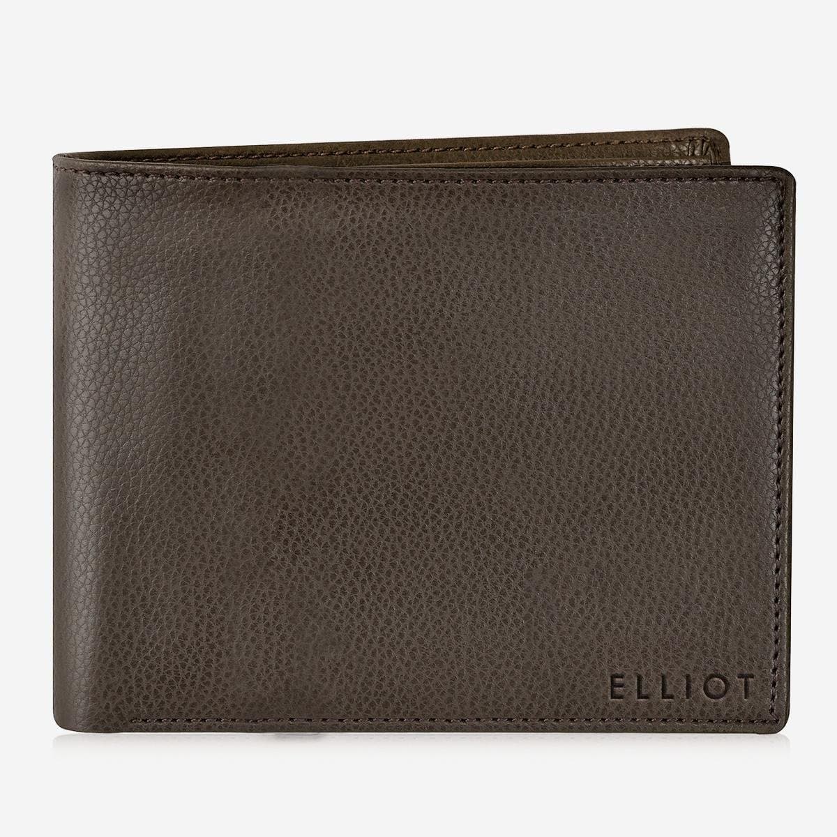 ELLIOT Duke V Brown Nature Friendly Vegan Leather Bi Fold Men Wallet
