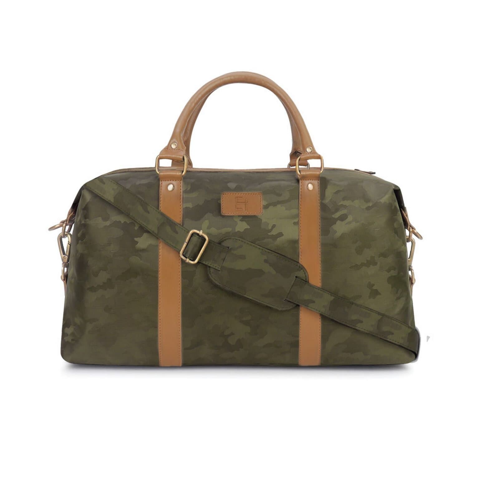 Elliot Easygo III Series Unisex Travel Bag | Stylish Green Matte Fabric Duffle with Organized Storage | Perfect for Work, Fitness & Travel | Backed by 6-Month Warranty