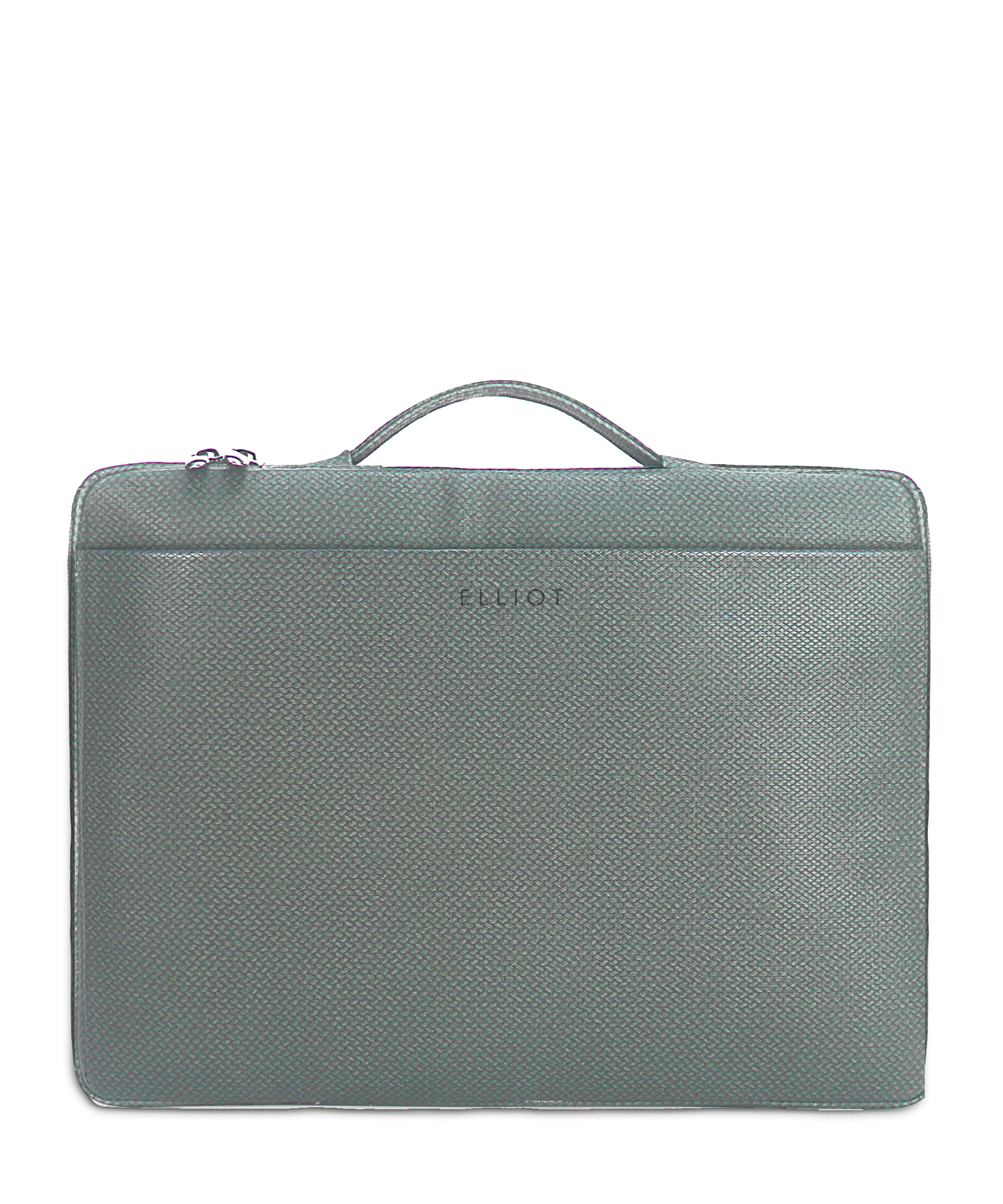 Elliot Sleek Green Laptop Sleeve Bag Lightweight and Durable with Zipper Closure for Office and Student Fits 15.6 Inch Laptop